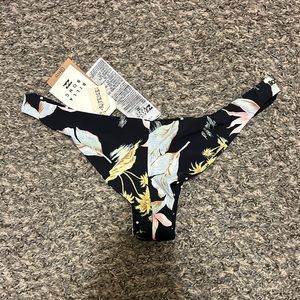 Billabong Beyond The Palms Tanga Reversible Bikini Bottoms